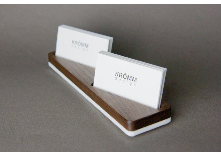 Multiple 2 6 Horizontal Business Card Stand Krommdesign
